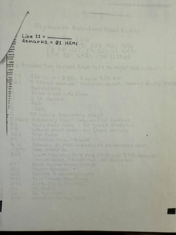 1969 Plymouth Roadrunner