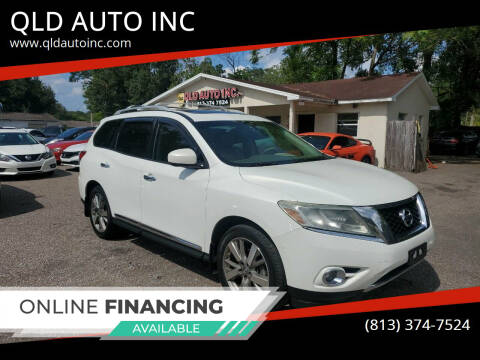 2014 Nissan Pathfinder for sale at QLD AUTO INC in Tampa FL