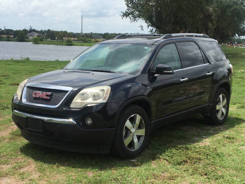 2011 GMC Acadia for sale at TROPICAL MOTOR SALES in Cocoa FL