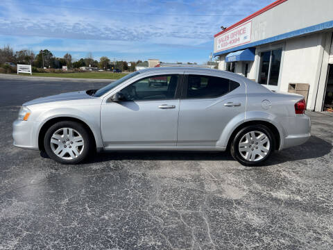 2012 Dodge Avenger for sale at ROWE'S QUALITY CARS INC in Bridgeton NC
