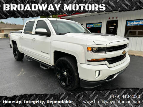 2016 Chevrolet Silverado 1500 for sale at BROADWAY MOTORS in Van Buren AR