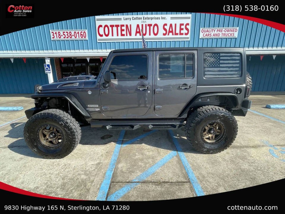 2018 Jeep Wrangler JK Unlimited Sport's photo