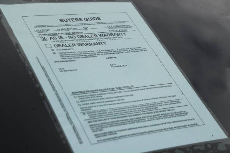 2021 Chevrolet Silverado 1500