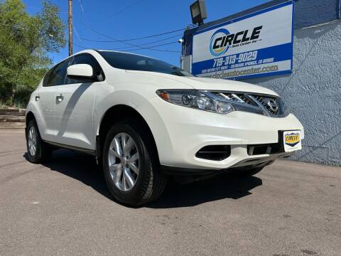2012 Nissan Murano for sale at Circle Auto Center Inc. in Colorado Springs CO