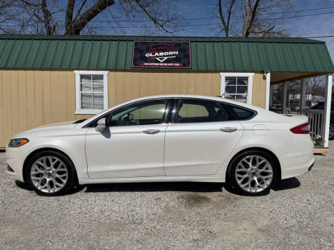 2014 Ford Fusion for sale at Claborn Motors, INC in Cambridge City IN