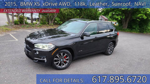 2015 BMW X5 for sale at Carlot Express in Stow MA