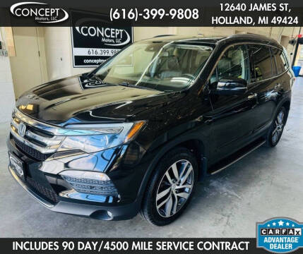 2016 Honda Pilot for sale at Concept Motors LLC in Holland MI