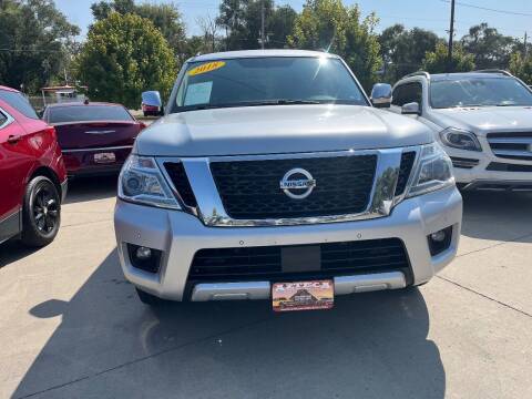 2018 Nissan Armada for sale at Azteca Auto Sales LLC in Des Moines IA