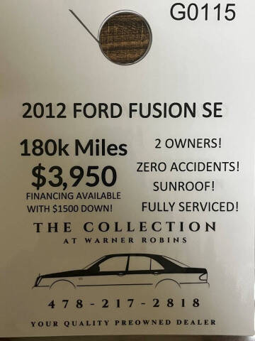2012 Ford Fusion SE