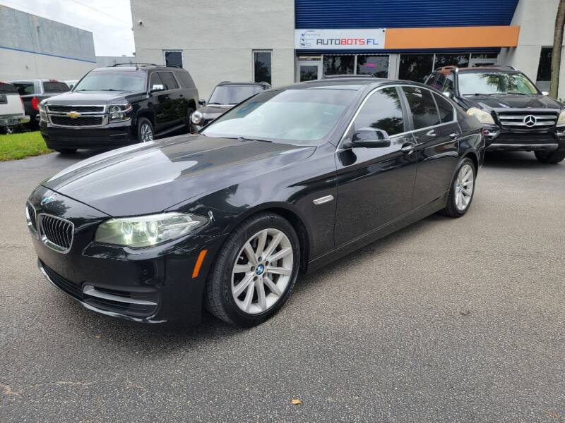 2014 BMW 5 Series for sale at AUTOBOTS FLORIDA in Pompano Beach FL