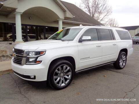 2016 Chevrolet Suburban for sale at DEALS UNLIMITED INC in Portage MI