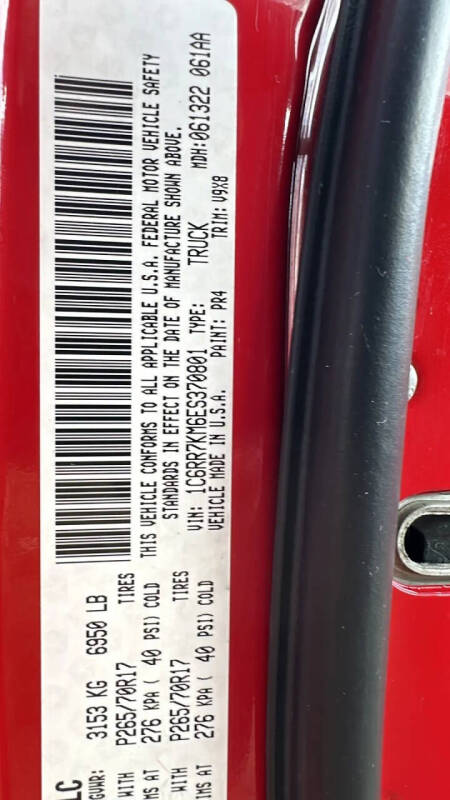 2014 RAM 1500 Tradesman