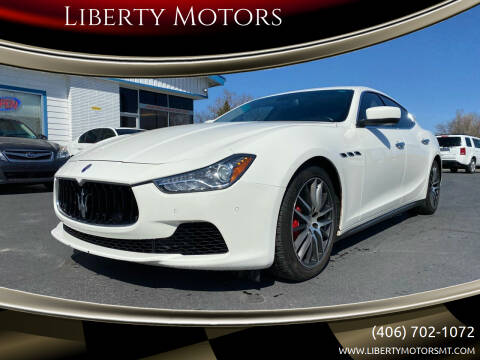 2014 Maserati Ghibli for sale at Liberty Motors in Billings MT