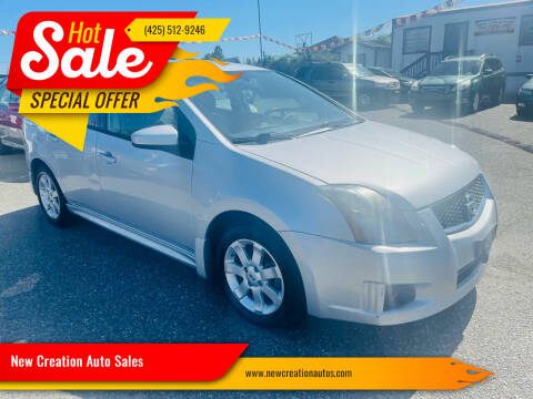 2009 Nissan Sentra for sale at New Creation Auto Sales in Everett WA