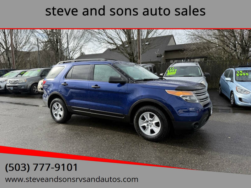 2014 Ford Explorer for sale at steve and sons auto sales in Happy Valley OR