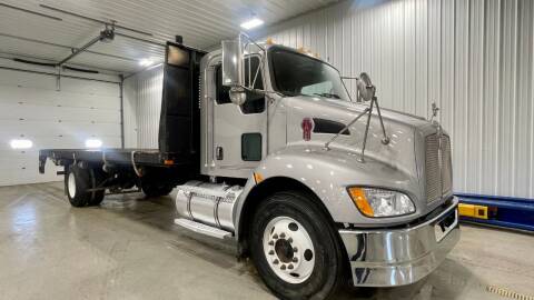 2018 Kenworth T270 Flatbed Truck for sale at A F SALES & SERVICE in Indianapolis IN