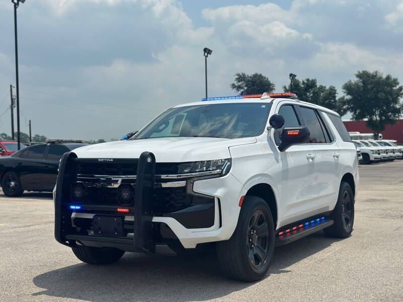 2022 Chevrolet Tahoe for sale at Chiefs Pursuit Surplus - Feniex Turn-Key Builds in Hempstead TX