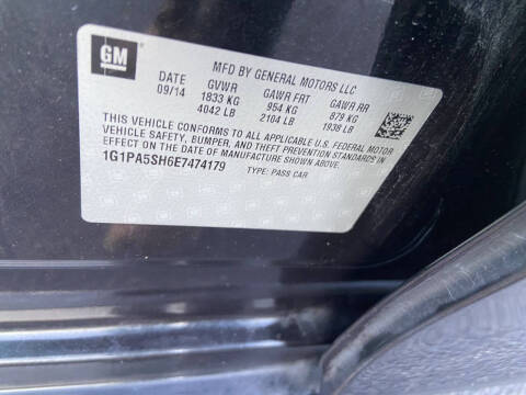 2014 Chevrolet Cruze LS Auto