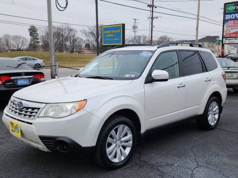 2012 Subaru Forester for sale at Good Value Cars Inc in Norristown PA