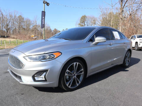 2020 Ford Fusion for sale at RUSTY WALLACE KIA Alcoa in Louisville TN