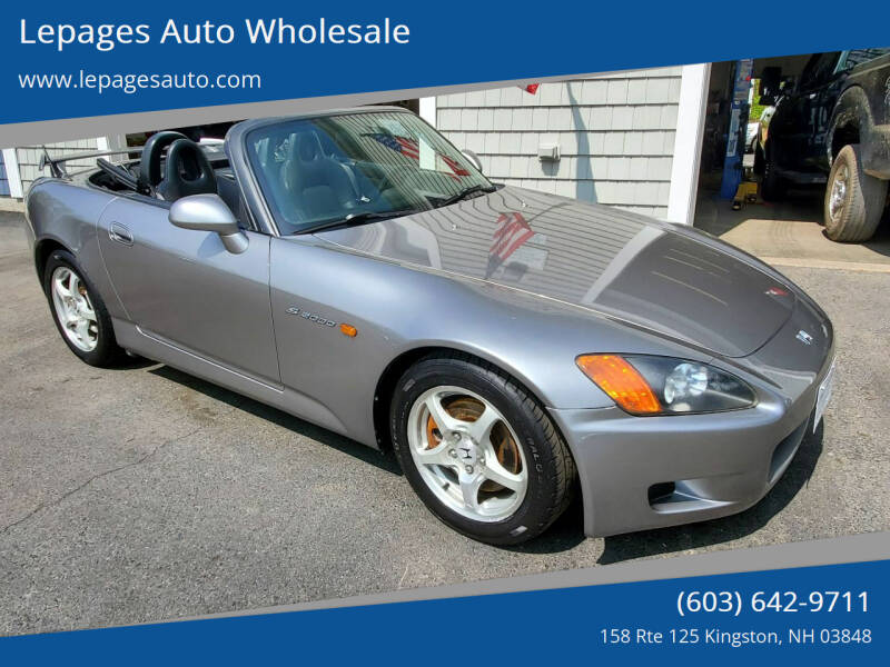 2000 Honda S2000 for sale at Lepages Auto Wholesale in Kingston NH