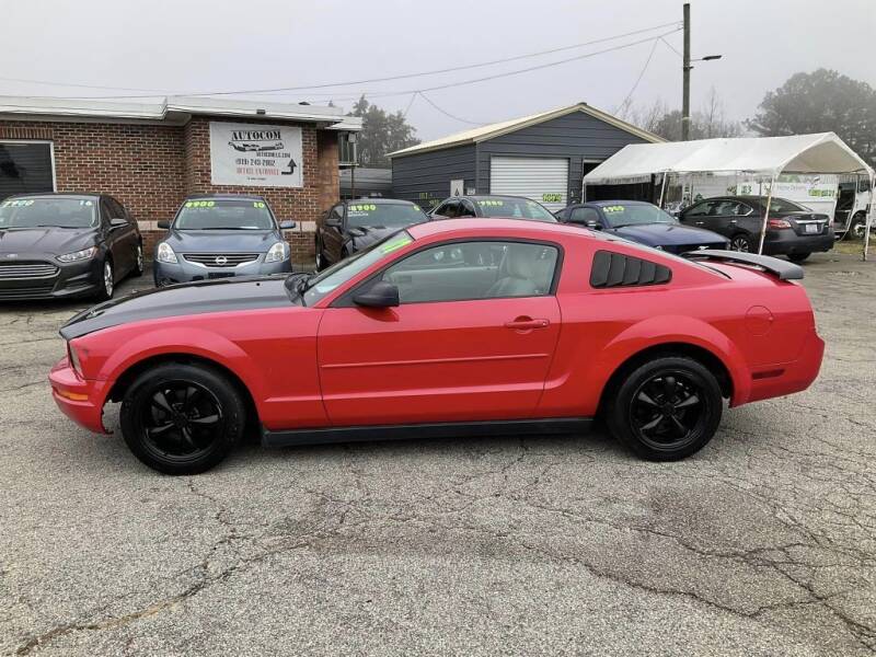 2007 Ford Mustang for sale at Autocom, LLC in Clayton NC