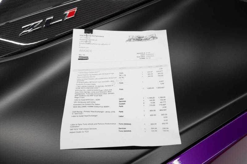 2018 Chevrolet Camaro ZL1