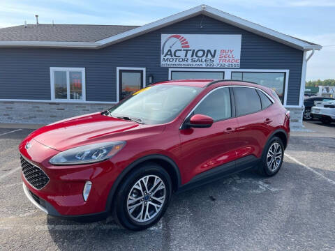 2020 Ford Escape for sale at Action Motor Sales in Gaylord MI
