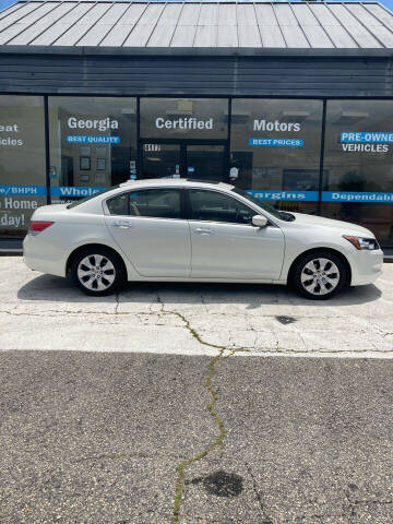 2008 Honda Accord for sale at Georgia Certified Motors in Stockbridge GA