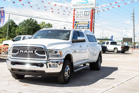 2018 RAM Ram Pickup 3500 for sale at Texas Auto Solutions - Spring in Spring TX