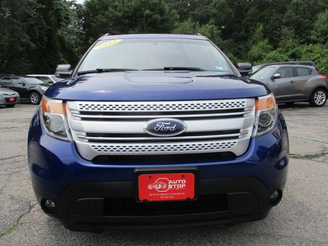 Blue 2013 Ford Explorer XLT AWD XLT 4dr SUV 2