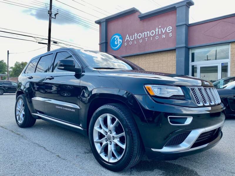 2015 Jeep Grand Cherokee for sale at Automotive Solutions in Louisville KY