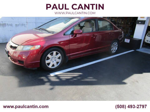 2009 Honda Civic for sale at PAUL CANTIN in Fall River MA