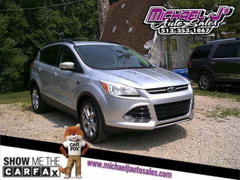 2013 Ford Escape for sale at MICHAEL J'S AUTO SALES in Cleves OH