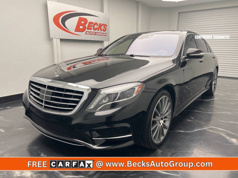 2015 Mercedes-Benz S-Class for sale at Becks Auto Group in Mason OH