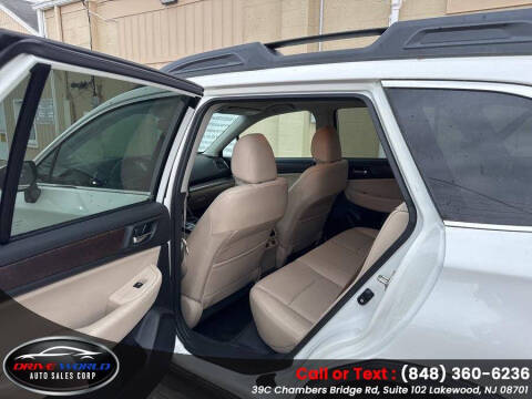 2016 Subaru Outback 2.5i Limited