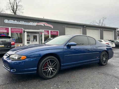 2003 Chevrolet Monte Carlo for sale at CarNation Motors LLC in Harrisburg PA