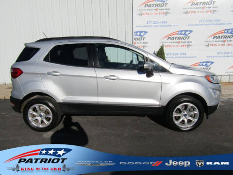 2021 Ford EcoSport for sale at PATRIOT CHRYSLER DODGE JEEP RAM in Oakland MD