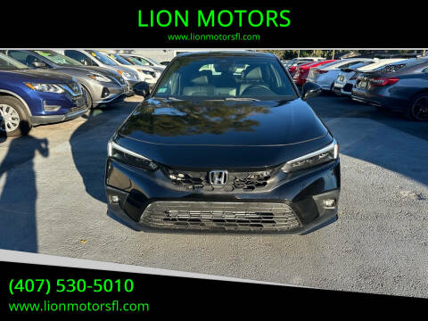 2022 Honda Civic for sale at LION MOTORS in Orlando FL