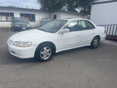 1999 Honda Accord for sale at J and H Auto Sales in Union Gap WA