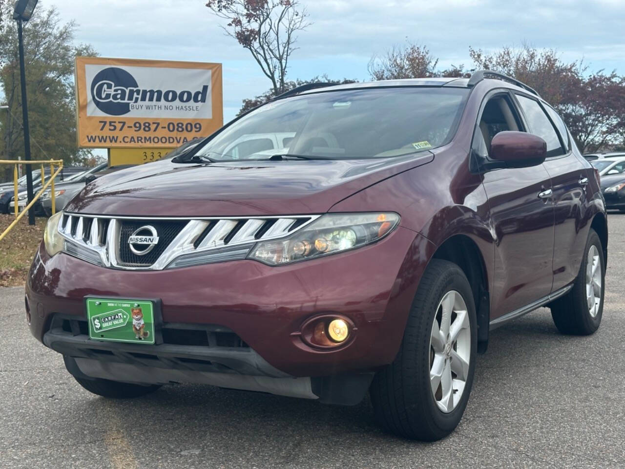 2009 Nissan Murano for sale at CarMood in Virginia Beach, VA