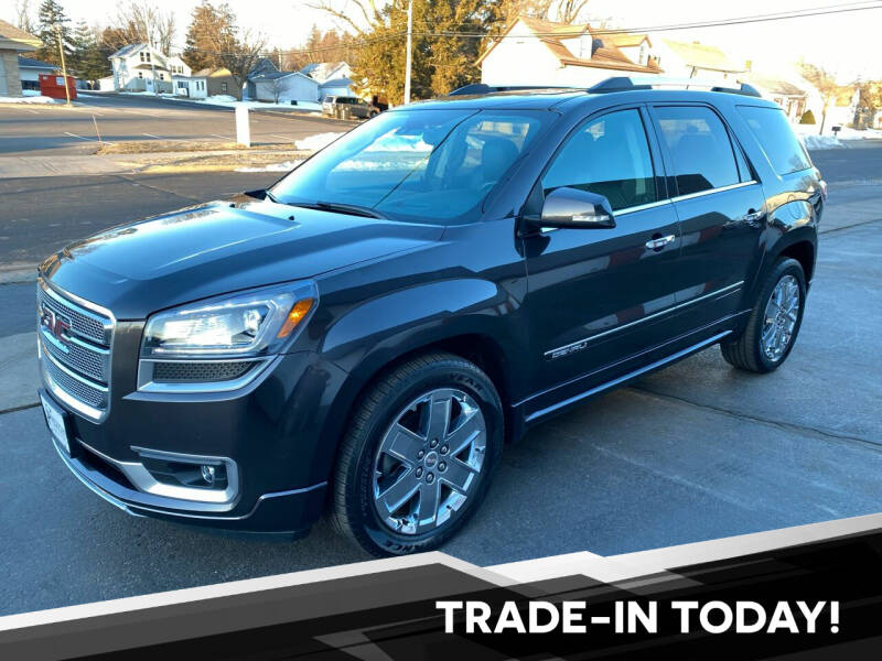 2015 GMC Acadia for sale at AMERICAN AUTO SALES AND SERVICE in Marshfield WI