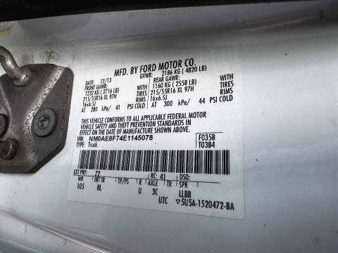 2014 Ford Transit Connect XLT