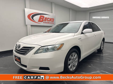 2008 Toyota Camry Hybrid for sale at Becks Auto Group in Mason OH