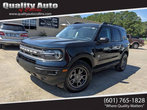 2021 Ford Bronco Sport for sale at Quality Auto of Collins in Collins MS