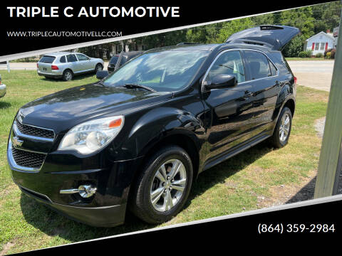 2015 Chevrolet Equinox for sale at TRIPLE C AUTOMOTIVE in Anderson SC