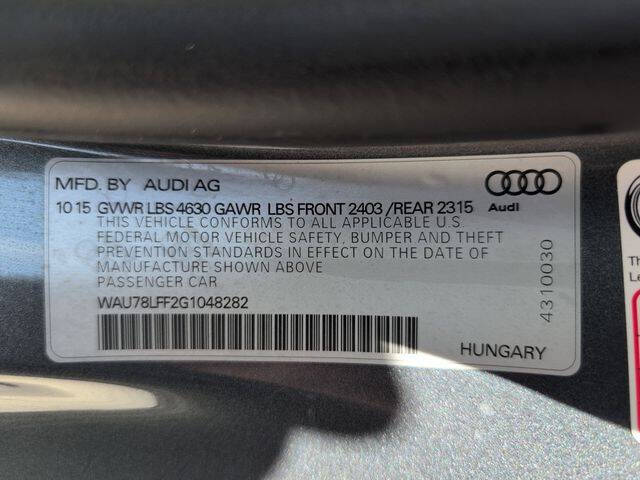 2016 Audi A3 2.0T quattro Premium