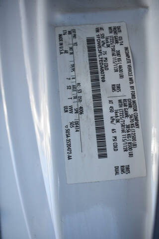 2014 Ford E-Series E-350 SD