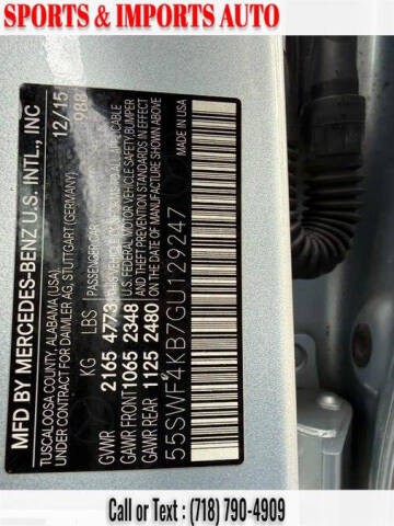 2016 Mercedes-Benz C-Class