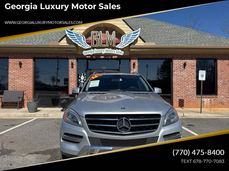 2014 Mercedes-Benz M-Class for sale at Georgia Luxury Motor Sales in Cumming GA